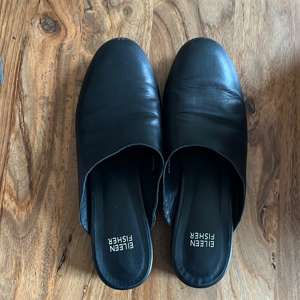 Eileen Fisher mules